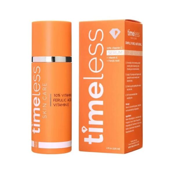 Timeless Skin Care 10% Vitamin C Plus E Ferulic Acid Serum 1oz (30ml)