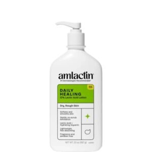 Amlactin Daily Nourish Lotion with 12% Lactic Acid – 20oz/567g (Scent Free)
