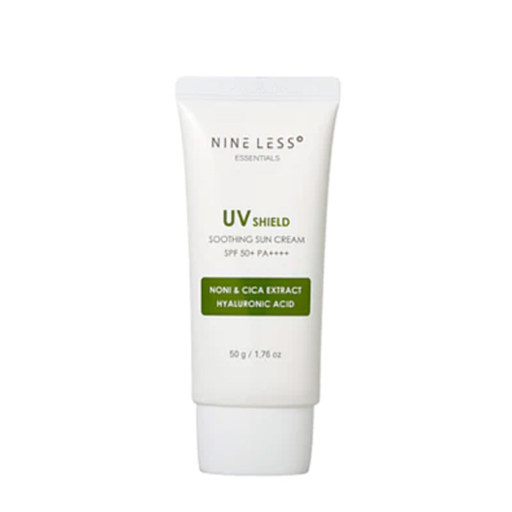 NineLess Essentials UV Shield Soothing Sun Cream SPF 50+ PA++++(1.76 oz) 50g.
