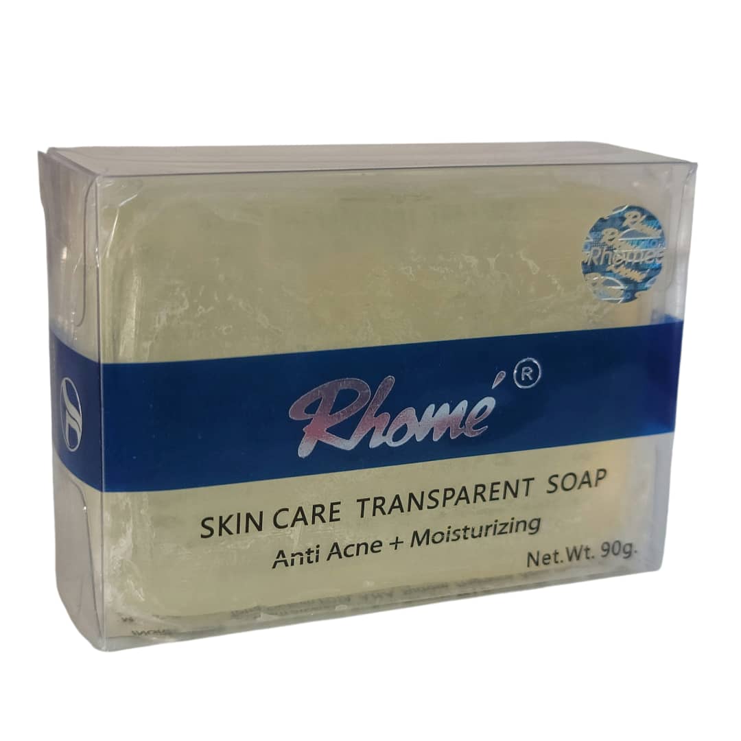 Rhome skincare transparent soap