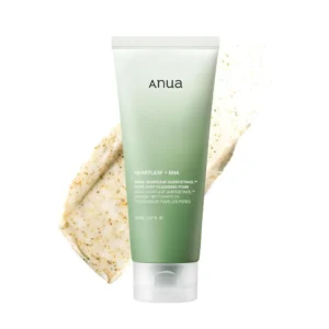 ANUA Heartleaf Quercetinol Pore Deep Heartleaf + BHA Cleansing Foam, 150ml (New Look)