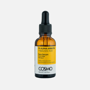 COSMO 2% ALPHA ARBUTIN + HYALURONIC ACID FACE SERUM