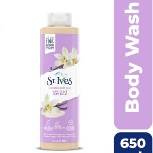 St Ives Pampering Body Wash Vanilla and Oat Milk 650ml
