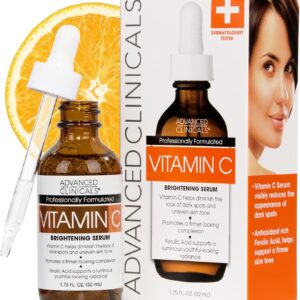 advanced clinicals vitamin c brightening serum