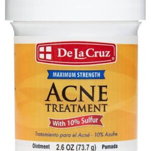 De La Cruz acne treatment with 10% sulfur 2.6 OZ (73.7g