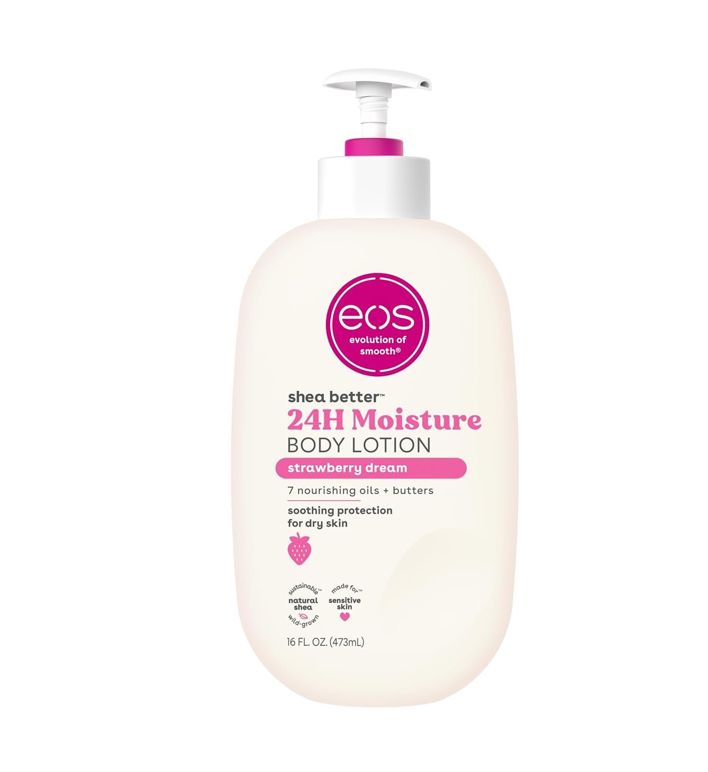 eos Strawberry Dream Body Lotion Body Lotion – 16 fl oz