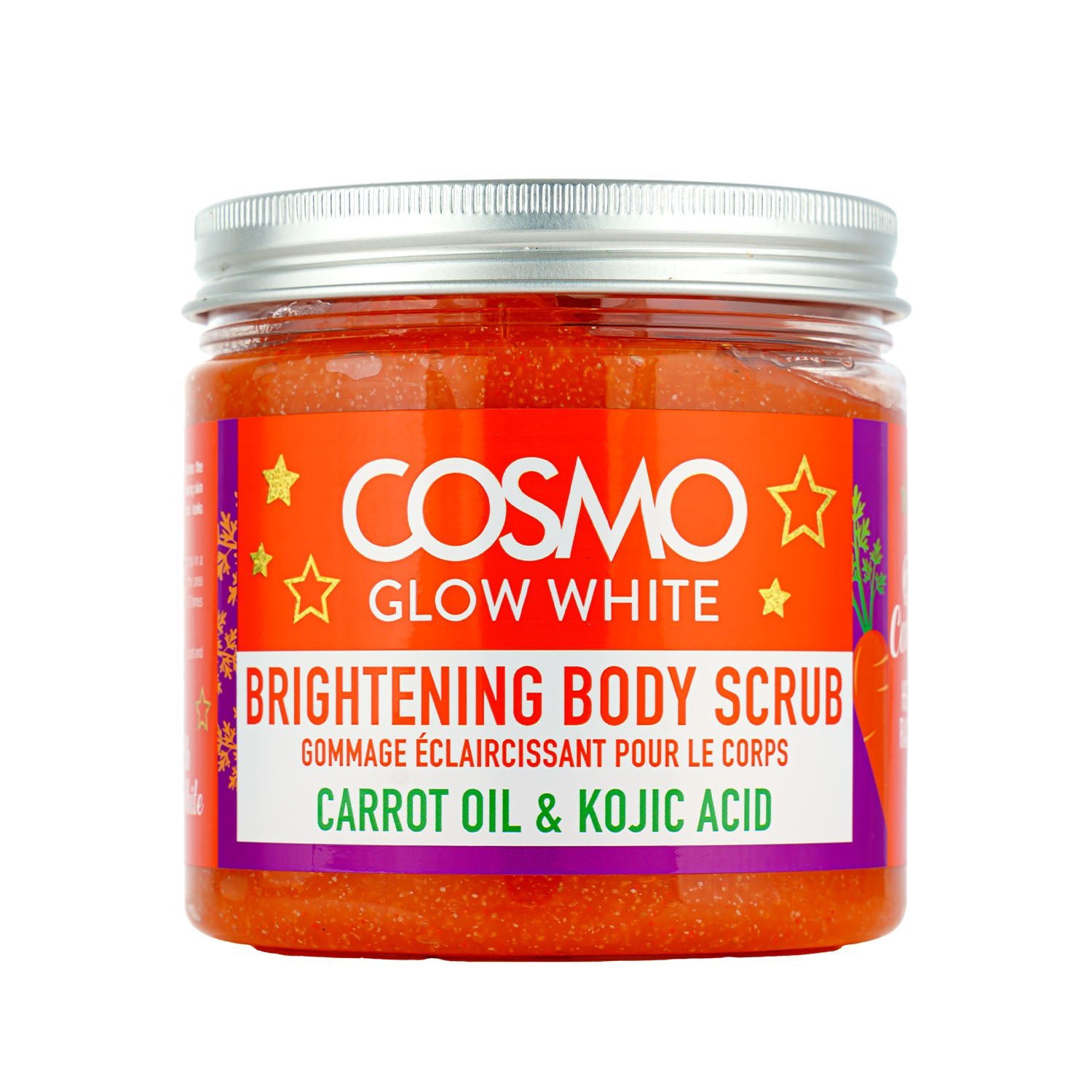 cosmo glow white brightening scrub