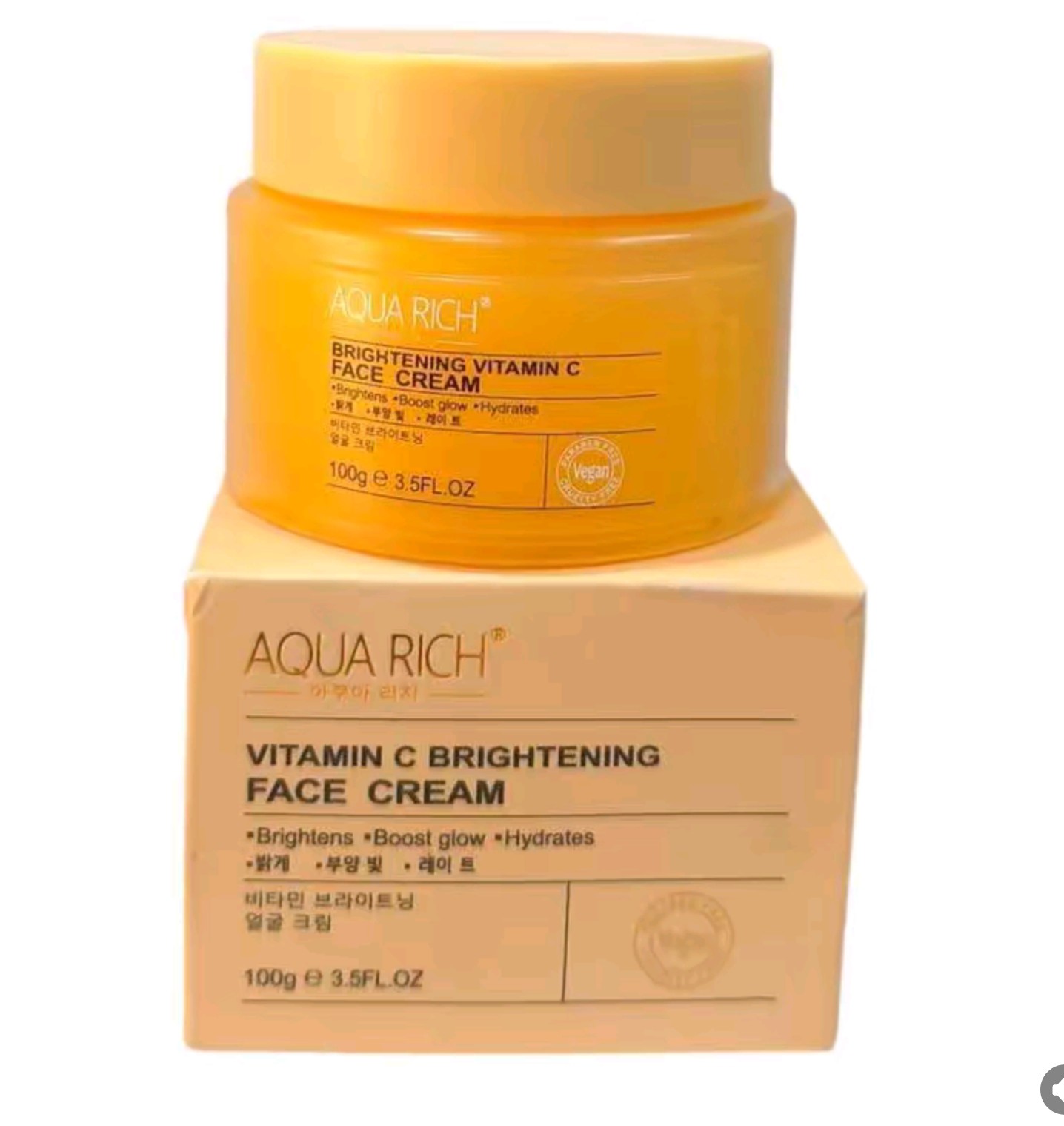 Aqua Rich Vitamin C Brightening Face Cream (100g)
