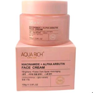 Aqua Rich Niacinamide and Alpha Arbutin Face Cream (100g)