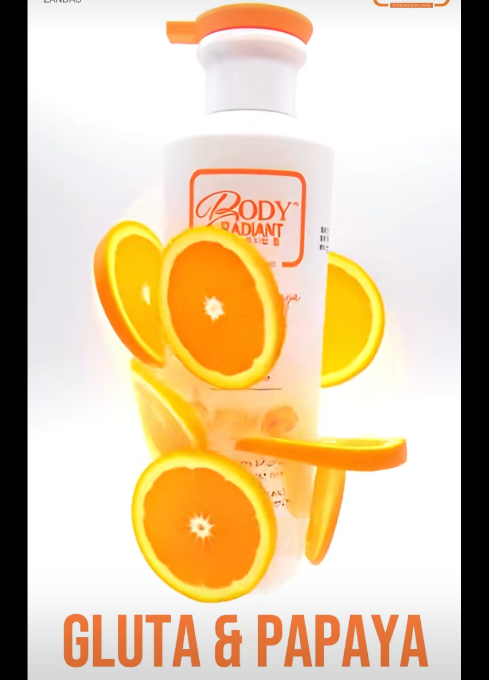 Body Radiant Gluta & papaya + Vitamin C (500ml)