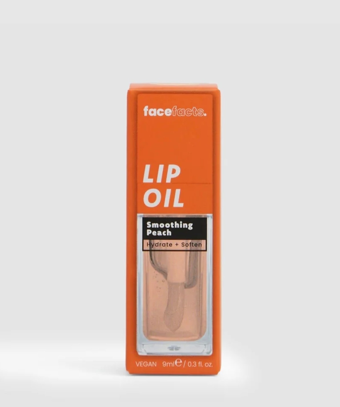 FACE FACTS SMOOTHING PEACH LIP OIL - 9ML