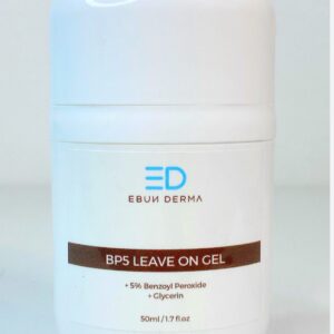 Ebun Derma Leave On Gel 5% Benzoyl Peroxide+ Glycerine 50ml