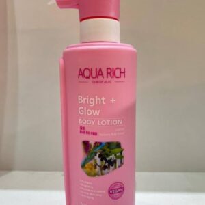 AQUA RICH Bright + Glow Body Lotion (Licorice Mulberry Root Extract) 500ml