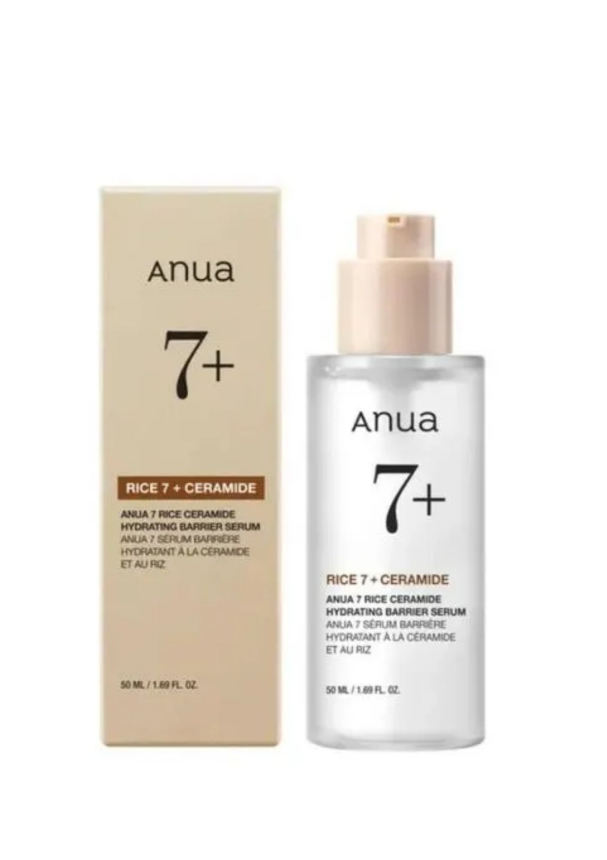 Anua Rice 7+ Ceramide Hydrating Barrier Serum - 50ml