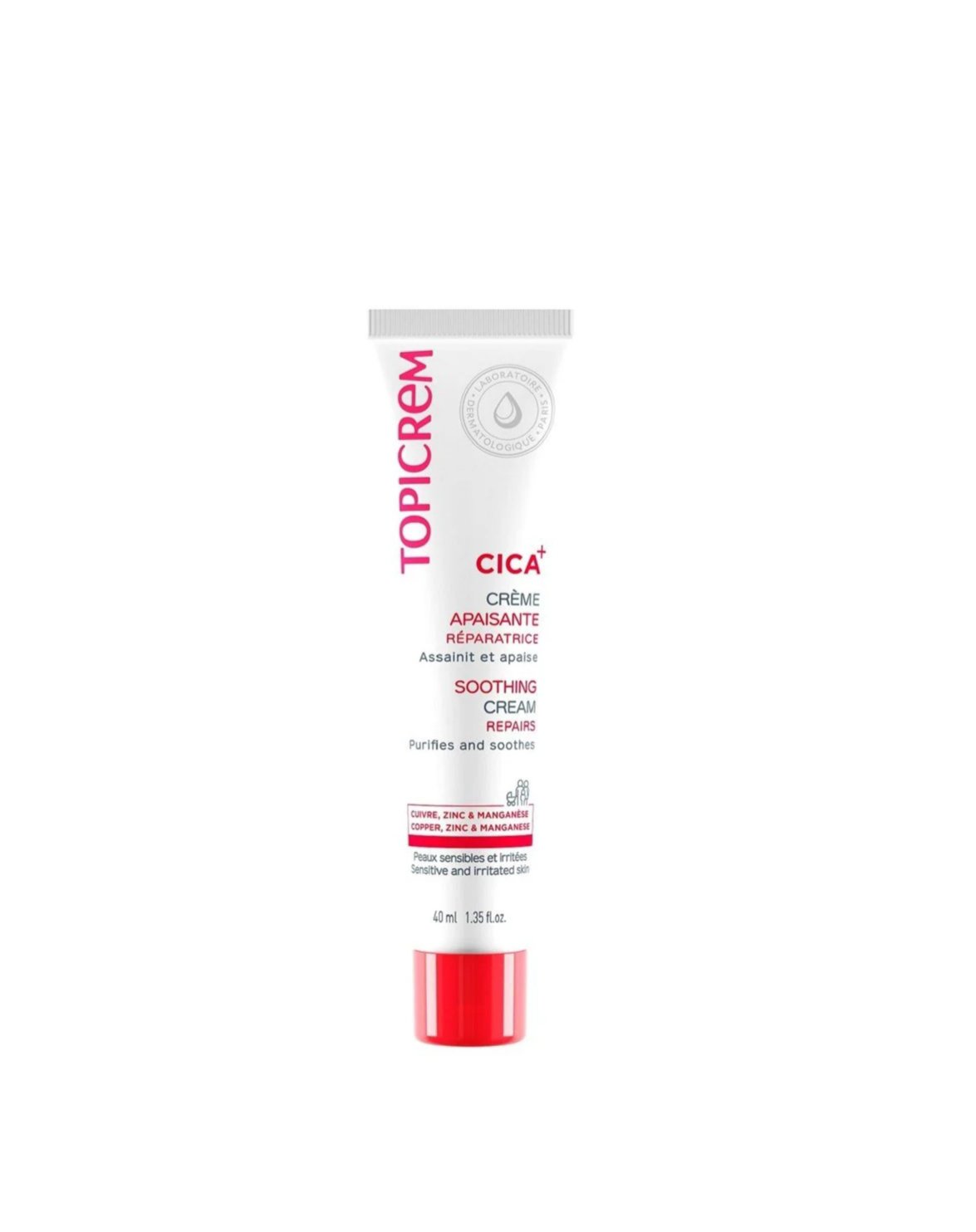 Topicrem Cica + Soothing cream 40ml