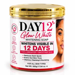 Day 12 whitening black soap