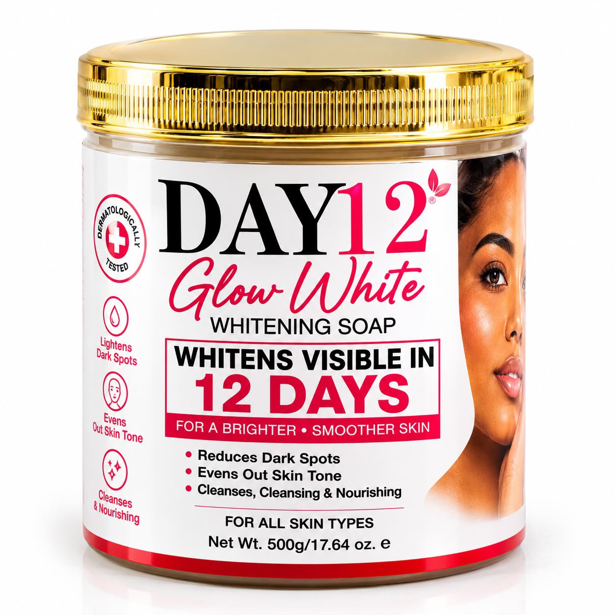 Day 12 whitening black soap